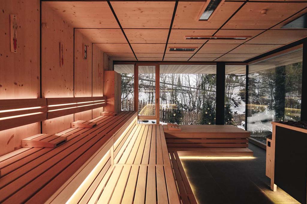 Sensoria Dolomites sauna